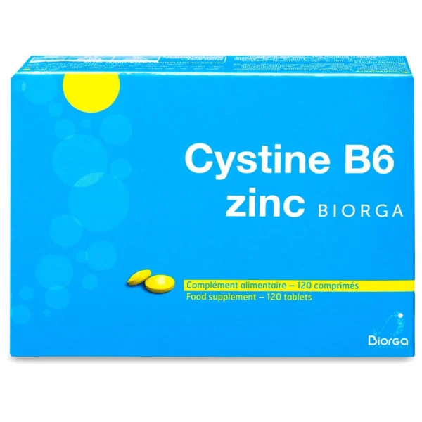 Cystine B6 + Zinc سيستين ب6 + زنك 120 قرص